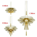 LED Chandelier Pendant Light for Living Dining Room Decor Hanging Lamp by Ljojo