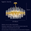 Ljojo Luxury Crystal Chandelier for Villa - Elegant & Simple for Living Room, Dining Room, Bedroom