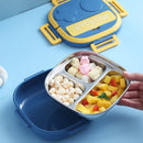 Ljojo Kids Insulated Stainless Steel Bento Box with Sections
