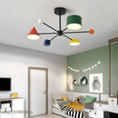 Ljojo Macaron Geometric Chandelier for Restaurant, Nursery, Kitchen Island