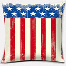Ljojo LOVE USA Square Pillowcase for Home Decor