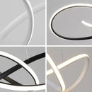 Dining Room Chandelier Modern Nordic Minimalist Living Room Pendant Lighting Office LED Hanging Lamp by Ljojo