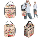 Ljojo Mickey Mouse Insulated Lunch Bag - Portable Thermal Cooler for Kids