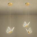 Butterfly LED Wall Lamp Indoor Lighting by Ljojo - Elegant Bedroom Decoration Pendant Light Fixture