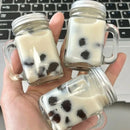 Ljojo 35ml Glass Sealed Mini Bottle Set for Coffee, Honey, Juice - Leakproof & Portable Jar