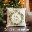 Christmas Patterned Pillowcase for Sofa Bedroom Car by Ljojo