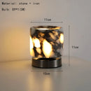 Ljojo Marble LED Night Light for Bedroom, Parlor, Shop - Atmosphere Night Lamp