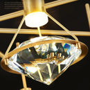 LED Crystal Ceiling Lamp Chandelier – Ljojo Luxury Lighting Fixtures