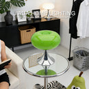 Green Apple Glow Stained Glass Table Lamp Minimalist LED Bedroom Study Reading Ornament Ljojo
