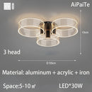 Modern Designer Luxury Hanging Ceiling Lamps for Living Room by Ljojo - Home Decoration Luminaires Decor