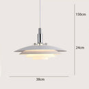Aluminum Pendant Light Chandelier for Kitchen Dining Room Ceiling - Modern Hanging Lamp by Ljojo