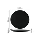 Ljojo Matte Stone Ceramic Plate Set for Molecular Cuisine and Desserts