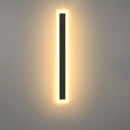 Ljojo Minimalist Outdoor Wall Lamp, Waterproof Long Strip Courtyard and Villa Lighting