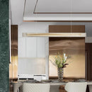 Modern Dimmable LED Chandelier Pendant Lamp for Dining Room by Ljojo