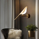 Bird Wall Lamp Modern Nordic LED Magpie Sconces Indoor Lighting for Bedroom Ljojo