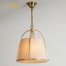 Ljojo Luxury Fabric LED Chandelier for Home Lighting