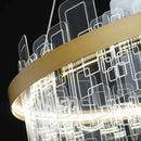 Modern LED Chandeliers Ceiling Hanging Lamp Nordic Living Room Industrial Loft Pendant Light by Ljojo