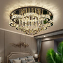 Ljojo LED Crystal Chandelier for Foyer Living Room Decoration