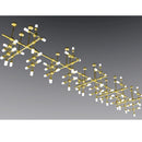 Italian LED Linear Pendant Chandelier Ljojo: Modern Home Dinning Lighting Fixture Study Bedroom Decor