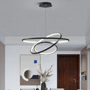 Ljojo LED Ring Pendant Chandeliers for Modern Dining Room Lighting