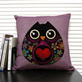Ljojo Mermaid Linen Cushion Cover for Living Room Sofa Decoration