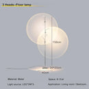 Ljojo Rainbow Contemporary Floor Lamp LED Stand Light Home Decor Bedroom Modern Decorations