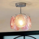 LED Murano Glass Ceiling Chandelier Lamp for Living Room Bedroom by Ljojo