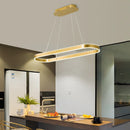 Nordic Ring Corner Metal LED Pendant Lights Stylish Exquisite Simplicity Home Decoration