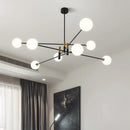 Nordic Minimalist Magic Bean Chandelier: Classic Style for Living & Dining Room by Ljojo