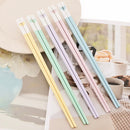 Ljojo Love Chopsticks: Reusable Alloy Korean Sushi Chopsticks, Non-Slip, 5 Pairs