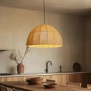 Ljojo Japanese Wabi Sabi Fabric Pendant Lights for Homestay Dining Room Decor