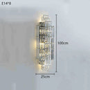 Large Wall Lamp Crystal Decorative High-End Lighting for Living Room by Ljojo