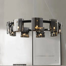 Modern Glass Chandelier LED Pendant Light for Dining Room by Ljojo
