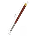 Ljojo Mahogany Stainless Steel Chicken Wings Chopsticks Gift Box