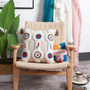 Boho Tufted Tassel Pillowcase | Ljojo Cotton Cushion Cover