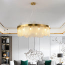 Nordic Living Room Crystal Pendant Lights Smoke Grey Modern Minimalist Glass Decor Dining Bedrooms by Ljojo