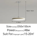 Modern Chandeliers Flat Pendant Lamp For Living Room Kitchen Dining Office by Ljojo