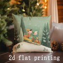 Christmas-themed Joyful Designs Cushion Covers for Sofa, Bedroom & Car by Ljojo