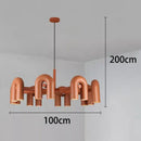 Ljojo LED Pendant Chandeliers for Modern Home Decor Staircase Lighting