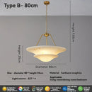 Imitation Marble Pendant Lamp Modern Light Luxury Bedroom French Designer Restaurant Ljojo