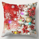 Ljojo LED Light Luminous Pillowcase - Christmas Decoration & Sofa Cushion Cover