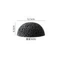 Ljojo Meteorite Texture Dining Plate Set for Sushi, BBQ, Japanese Cuisine & Desserts