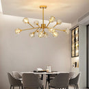 European Gold Chrome Branches K9 Crystal Chandelier Ceiling Light Fixture Ljojo
