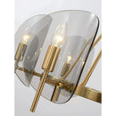 Modern Glass Chandelier Dining Table Bedroom Light Luxury Living Room Ljojo Ljojo Ashtray Atmospheric