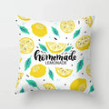 Lemon Pattern Summer Cushion Cover Throw Pillow for Sofa Decoration by Ljojo