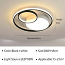 Minimalist Ring LED Ceiling Lamp for Bedroom | Modern Indoor Lighting Fixture by Ljojo
