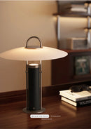 Ljojo Luxury Wood Glass Bedside Lamp with Dimmable Reading Light