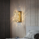 Ljojo Luxury Crystal Wall Lamp for Bedroom Living Room and Bedside