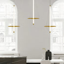 LED Pendant Light Modern Loft Acrylic Line Staircase Bedroom Decoration Hanging Lamp by Ljojo
