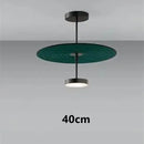 Ljojo Circular Art Decoration Fabric Pendant Light Modern Minimalist Creative Danish Designer Bedroom Dining Room